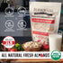 2lb Burroughs Family Farms USDA Organic Blanched Almonds First Regenerative Organic Certified Farm Gluten-Free
