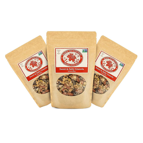 Maple Nut Kitchen Sweet & Salty Granola 3 Pack | Gluten-Free Granola