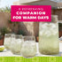100 (1kg 35.2oz) La Monjita Agua Fresca Lime and Chia - Naturally Lime Flavored Drink Mix With Chia Seeds - Servings /