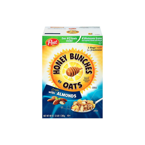 Post Honey Bunches of Oats with Crispy Almonds (48 oz.) - (Original