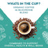 14 Immune Wellbeing, 12 oz (2 Pack) Organic Mushroom Coffee Blend Dark Roast, Organic Lion's Mane, Chaga, Red Reishi