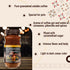 LA PARROQUIA DE VERACRUZ Pot Coffee 6.34 oz, Soluble Granulated Coffee with Caramelized Sugar, Cinnamon, Piloncillo,