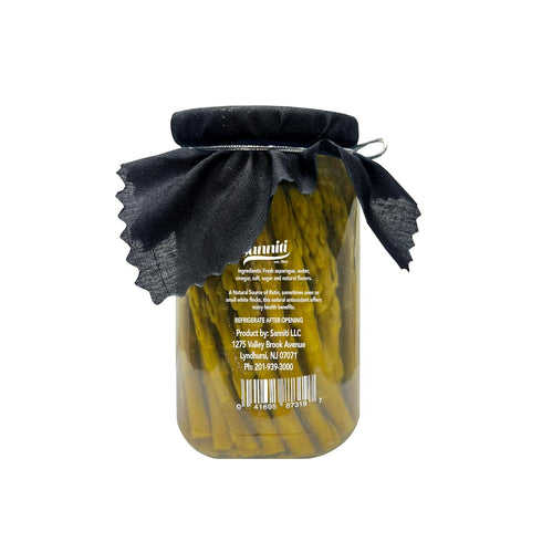 16.5 oz (Pack 2) Sanniti Premium Pickled Asparagus
