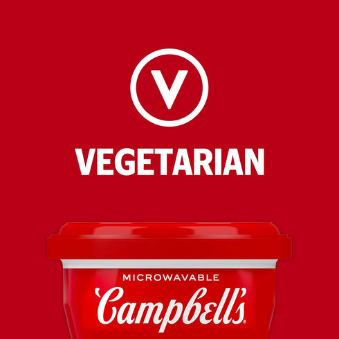 7 Oz (Pack 4) Campbell's Creamy Tomato Soup, Microwavable Bowl