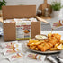 4 Packets 200 Count Malt Vinegar | Gram Portion Control | By Dasher's Spice & Beans |