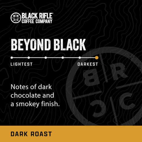 100% 50 Count Black Rifle Coffee Company Dark Roast Coffee Pods Arabica, Bold, Smoky Single-Serve K-Cup Compatible