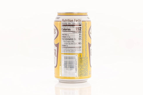 12 oz 12 Pack, Barritt's Original Ginger Beer, Non-Alcoholic Soda Cocktail Mixer, fl Cans, Gluten Free