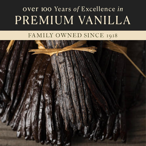 10 Cooks, Tahitian Organic Vanilla Beans, Grade A, Worlds Finest Gourmet Fresh Premium Vanilla, Certified Organic by
