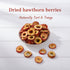 SODGHYTR -10.6oz/300g Dried Hawthorn Berry Slices, Fruit Tea Premium Seedless Hollow circle fresh hawthorns for Tea
