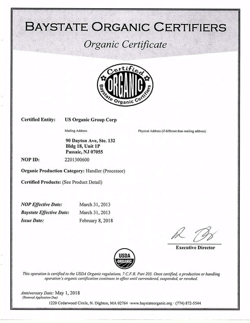 US Organic Macadamia Nut Oil Unrefined Virgin, Pure & Natural, Cold Pressed, 2 oz in Amber Glass Bottle with Dropper