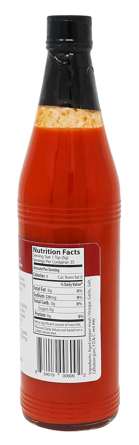 6 oz Killer Hogs Hot Sauce, Spicy Grill and BBQ Condiment, Aged Red Peppers, Tangy Vinegar, and Garlic