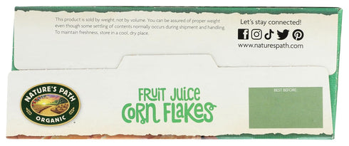 10.6OZ NATURES PATH CEREAL FLK CORN BOX ORG