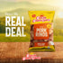 6 (1.75oz) Fried Pork Rinds Sweet & Mild BBQ bags