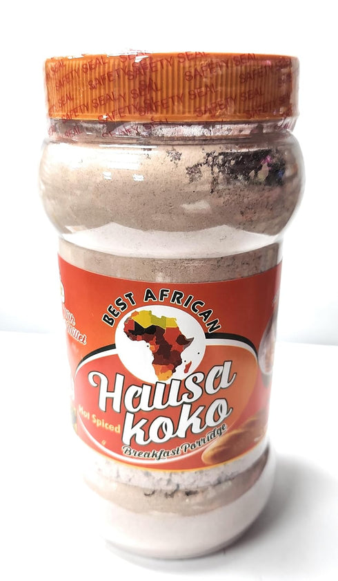 Generic 16 oz Best African Hausa Koko Breakfast Porridge with Red Millet, Jar