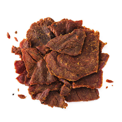 100% 2.2oz (Pack 12) 10g Perky Jerky Sweet and Snappy Grass Fed Beef Jerky, of - Antibiotic Free - Protein Per Serving