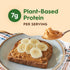 2.5 1 (40 oz) Once Again Organic Creamy Peanut Butter No Sugar Added - Large Pound Jar - Single Ingredient, Unsalted