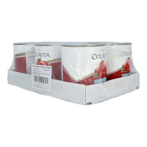Pack 6 (28 COLAVITA Whole Peeled Tomatoes of Ounce) Can