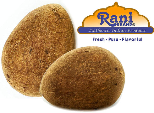 2 Rani Coconut (Copra) Dry Whole Pieces ~ Raw (Uncooked, Unsweetened) ~ All Natural | Vegan | Gluten Friendly