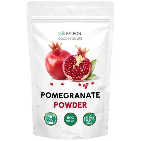 Pomegranate Powder 8 oz - Pure All Natural Powder for Juice, Tea,