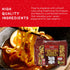 Pack 5 (1.05 lbs) SHIRAKIKU Goku-Uma Ramen Noodles | Japanese Style Hot Flavour Instant Noodles | Wheat, Soybean | Low