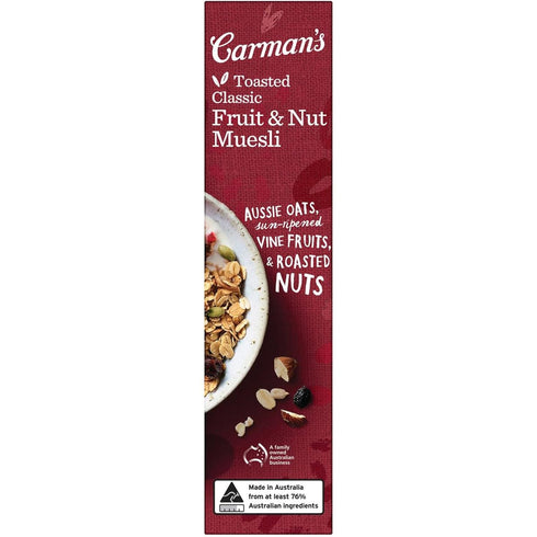 Carman's Kitchen 500g Carmans Classic Fruit & Muesli