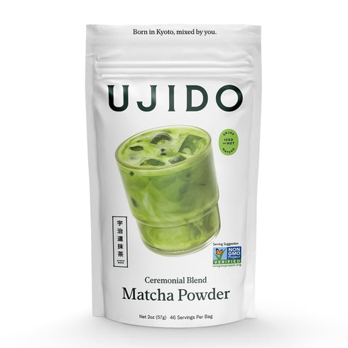 Ujido The Path of Zen Japanese Matcha Green Tea Powder, Ceremonial Blend (2 oz)