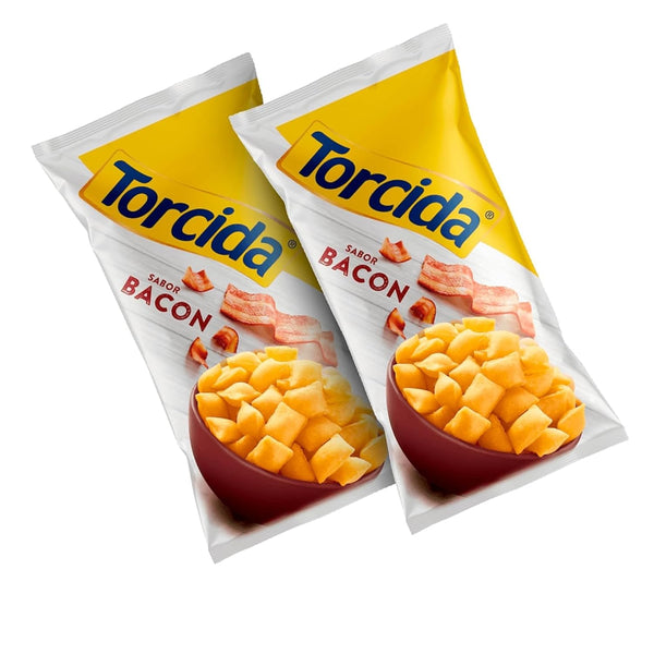 Brex America Torcida Bacon Salgadinho de Trigo Bacon 2-Pack
