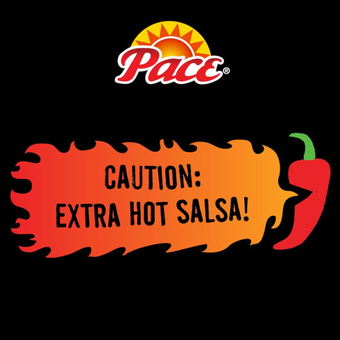 16 oz Pace Ghost Pepper Habanero Extra Hot Salsa, Jar
