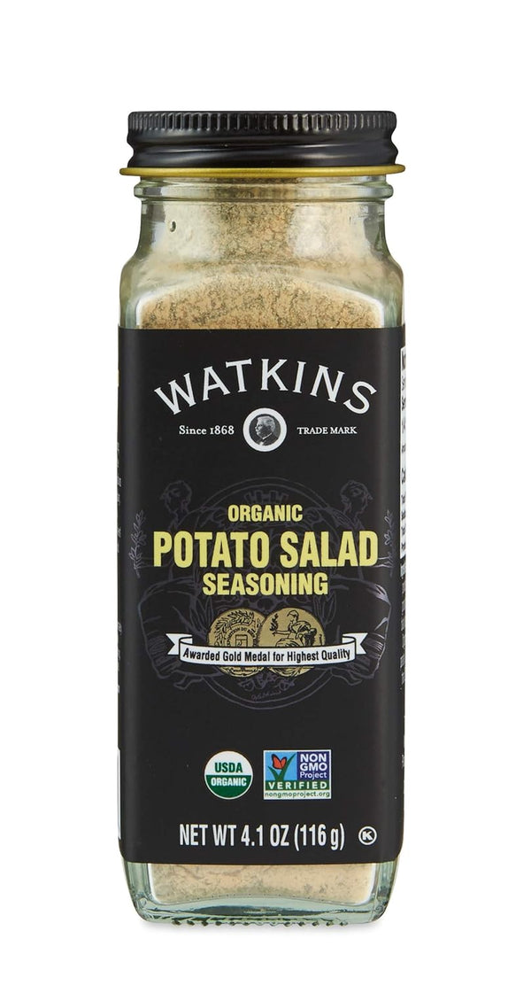 Watkins Gourmet Organic Spice Jar, Potato Salad Seasoning, Non-GMO, Kosher, 4.1 oz.