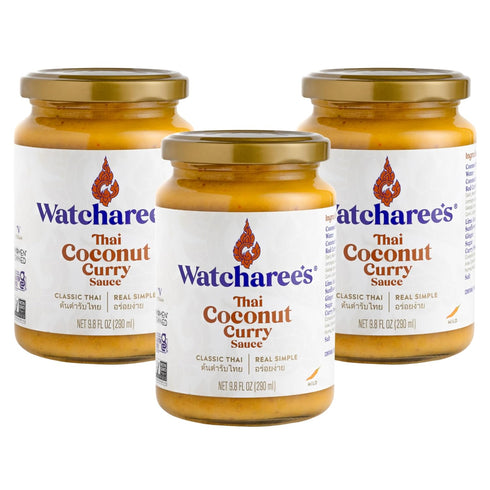 Watcharee's Thai Curry Simmer Sauces - Coconut Curry | Authentic Khao Soi
