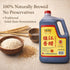 MAJI RICE 100% 3 Hengshun Chinese Zhenjiang Black Vinegar, Naturally Brewed, No Preservatives - Liter