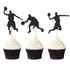24PCS NBA Star Basketball Player Cupcake Toppers - Sport Theme Party Decor Supplies