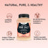5 lbs HERBION Naturals Himalayan Pink Salt Jar Fine Grain, GMO Free, Supreme Quality Chemical Free, Vegan, Kosher