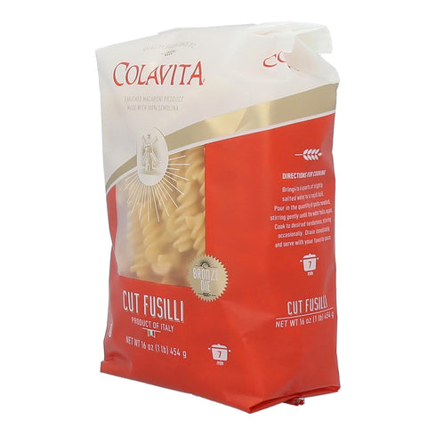 (Pack 4) Colavita Cut Fusilli Pasta