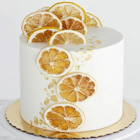 3.53oz(100g) TXDYNLLK Dried Lemon Slices - Perfect for Fruit Tea, Cocktails, and Baking - Sweet Wheels for Garnish, No