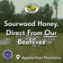 Sweetwater Creek Honey Farm 100% 32 oz 100% Sourwood Honey - Pure, Raw, & Unfiltered - - - Made From Our Beehives, U.S.