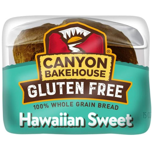 Generic 15 Canyon Hawaiian Sweet Bread Loaf, Gluten Free Bread, Ounce