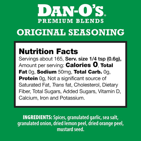 3 3 Pack (3.5 oz) Dan-O's Seasoning Small Bottle Combo | Original, Chipotle, & Spicy |
