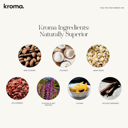 (10.2 Oz), KROMA. OMG Cookie Butter Gluten Free Vegan Snacks, Nut Butter Spread Made with Raw Almond Butter, Coconut