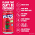 12 Oz (24 PLEZi FiZZ Orange Mango & Cherry Limeade Sparkling Juice Bundle No Added Sugar, Low Sugar Soda Alternative