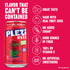 12 Oz (12 Pack) PLEZi FiZZ Cherry Limeade Sparkling Juice - Healthy Soda Alternative with Real Fruit Juice, No Added