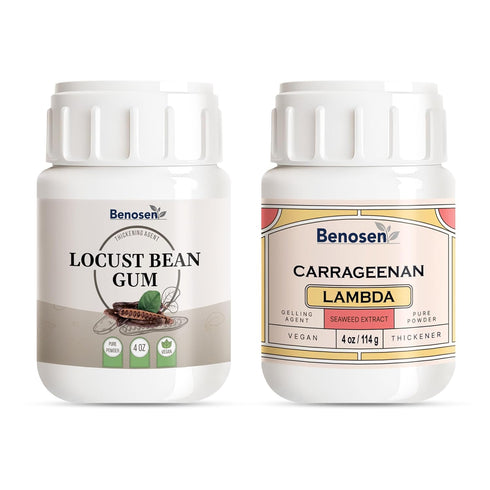 benosen Ice-Cream Stabilizer Duo Locust Bean Gum 4 oz + Carrageenan Lambda 4