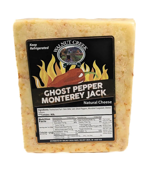 Generic Walnut Creek Foods Ghost Pepper Monterey Jack 3.5lb (Whole Block)