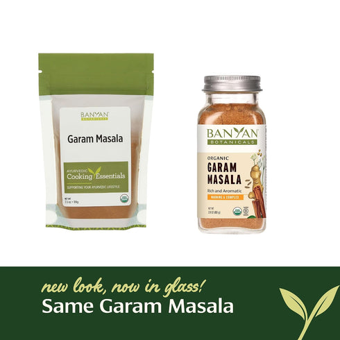 3.5 oz Banyan Botanicals Garam Masala Organic Garam Masala Seasoning Blend Versatile Spice Mix for Cooking and Baking