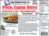 Cajun Original Foods 26 (1 lb). ~0.6 oz Frozen Pork Sausage Boudin Balls, Avg ct Cajun Battered Boudin Sausage Bites