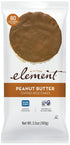 (Pack 8), Element Snacks - Peanut Butter Rice Cakes of All-Natural Rice, Healthy Snacks for Kids or Adults, Non GMO