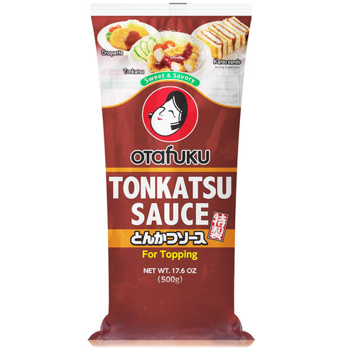 Otafuku Tonkatsu Sauce, 500g Authentic Japanese Katsu Sauce for Pork Cutlets, Made in Japan