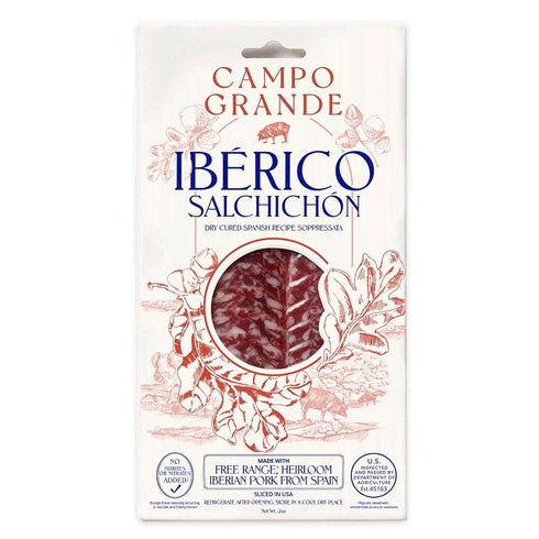 Campo Grande Sliced Salchichon Iberico, 2 Ounce