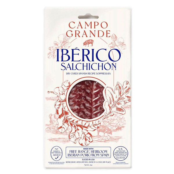 Campo Grande Sliced Salchichon Iberico, 2 Ounce