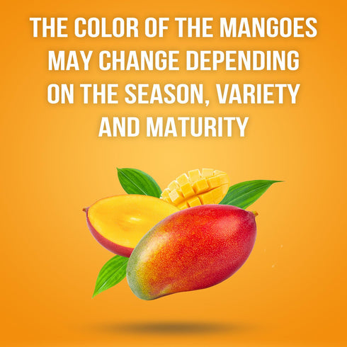 1 lb. Dried Mango Slices Juicy & Delicious, No Added Sugar, Non-GMO, Healthy Snack, Bulk Resealable Bag, Just About